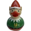 BUD1522+CHRISTMAS+ELF-Rubber-Duck-BudDuck-2 Deluxe Christmas Elf Duck