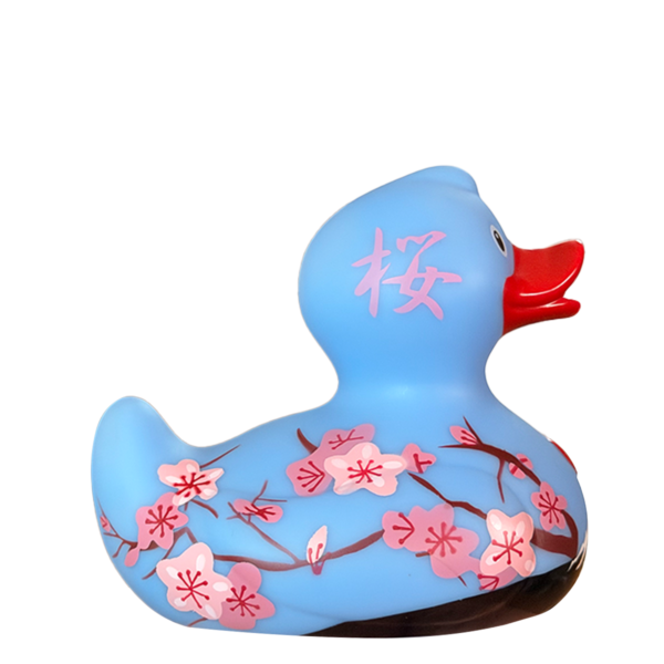 Luxury Cherry Blossom Duck