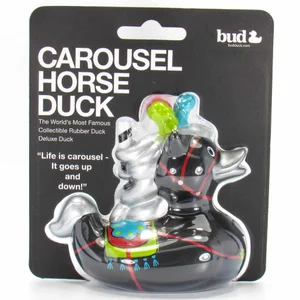 Carousel-Horse-Rubber-Duck-Bud-Duck-1 Deluxe Carousel Horse Duck