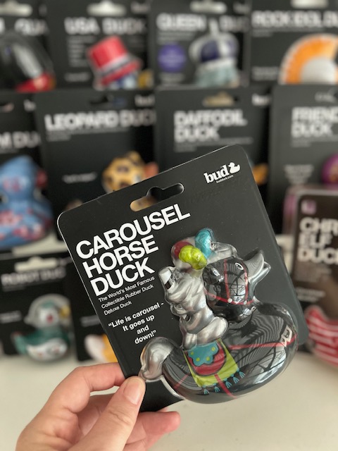 Deluxe Carousel Horse Duck