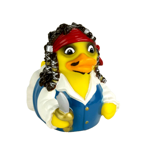 CelebriDucks Captain Quack Mallard Duck