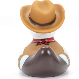 Cowboy-Rubber-Duck-Bud-Duck-6 Deluxe Cowboy Duck