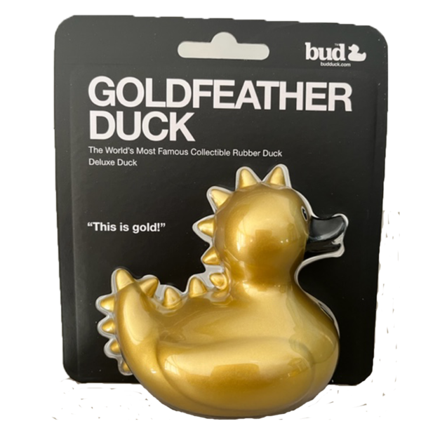 Deluxe Gold Feather Duck