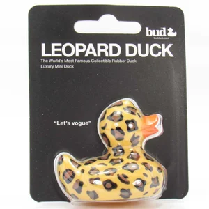 Leopard-Mini-Rubber-Duck-Bud-Duck-1 Mini Luxury Leopard Duck