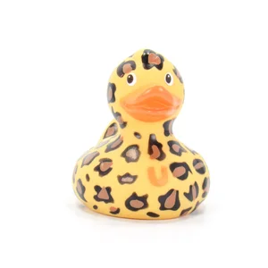 Leopard-Mini-Rubber-Duck-Bud-Duck-3 Mini Luxury Leopard Duck