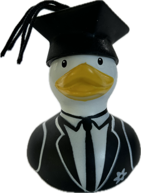 Mini Deluxe Graduate Duck