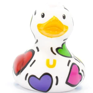 Luxury Pop Heart Duck