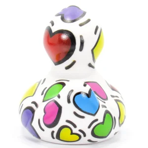 Luxury Pop Heart Duck