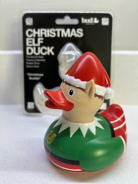 Deluxe Christmas Elf Duck