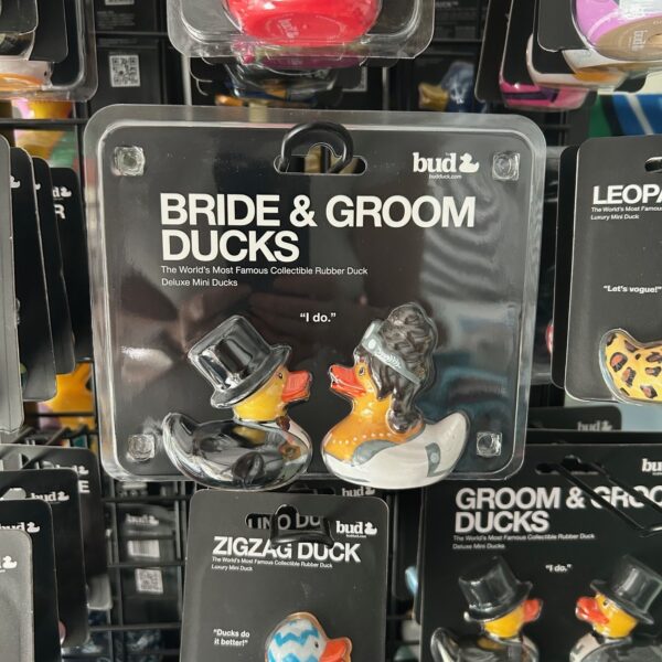 Mini Deluxe Bride & Groom Ducks