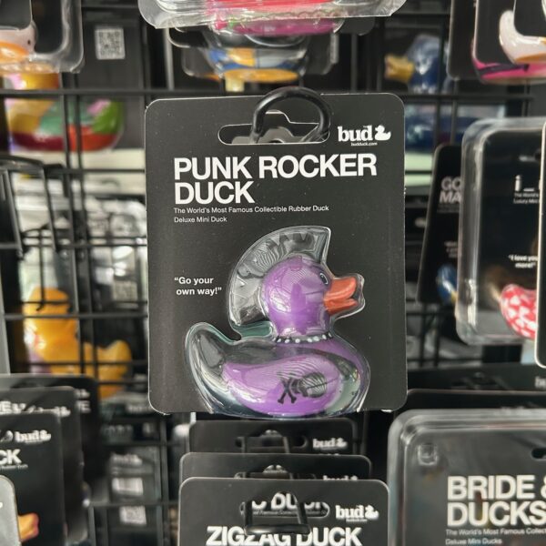 Mini Deluxe Punk Rocker Duck
