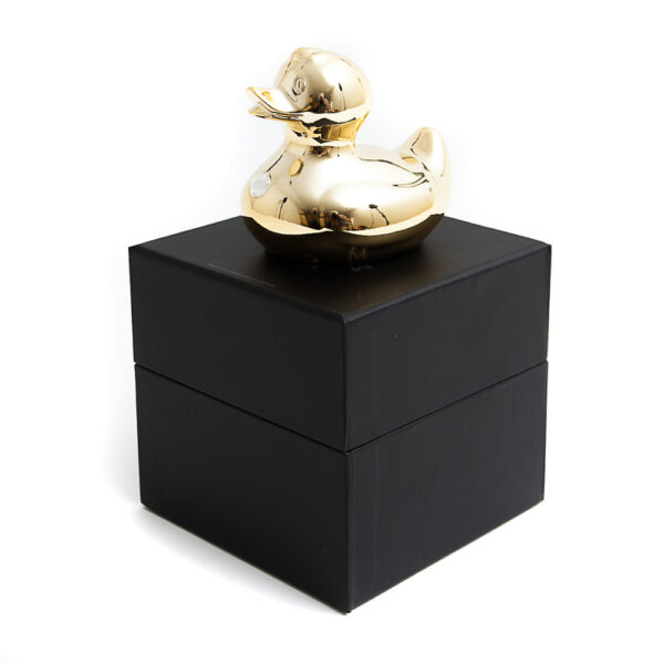 Bud Ducks Luxury Swarovski Crystal Gold Duck