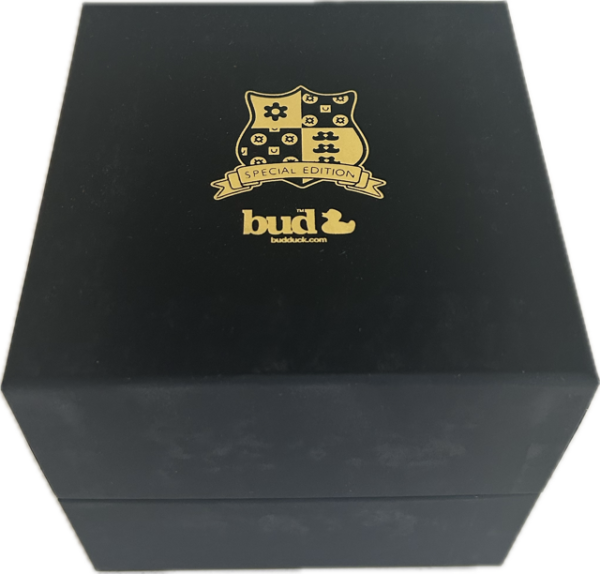 Bud Ducks Luxury Polyresin Swarovski Crystal Gold Duck