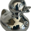 Silver duck new Bud Ducks Luxury Polyresin Swarovski Crystal Silver Duck