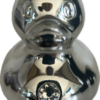 Silver duck new - front Bud Ducks Luxury Polyresin Swarovski Crystal Silver Duck